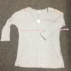 PinkBlush 3/4 Sleeve Dolman Sleeve Top XL